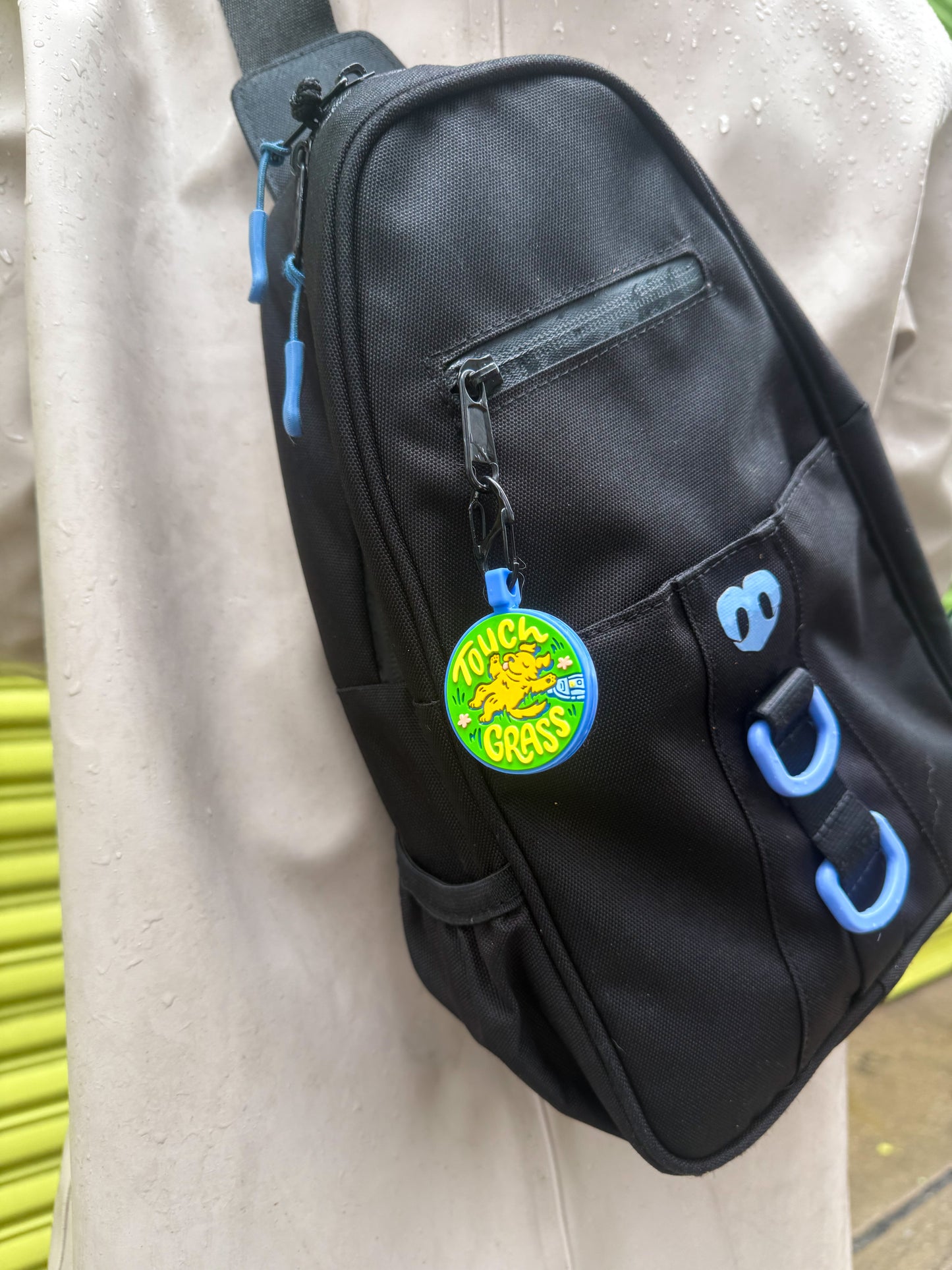 Touch Grass Keychain